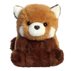 Aki the Stuffed Red Panda 5 Inch Rolly Pet Plush by Aurora