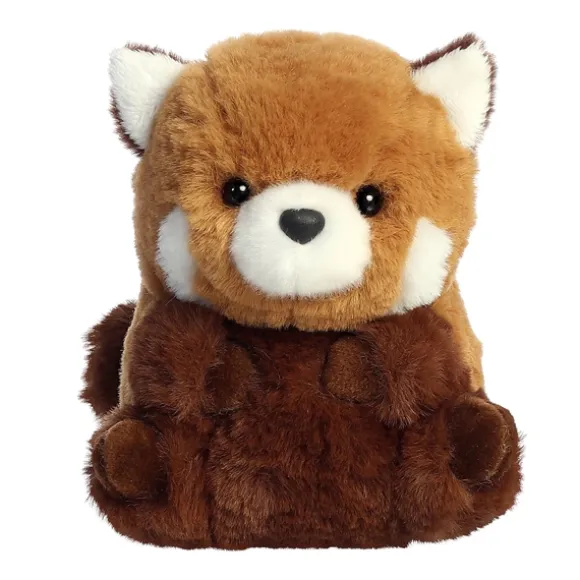Aki the Stuffed Red Panda 5 Inch Rolly Pet Plush by Aurora