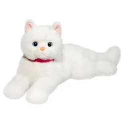 Alba the Stuffed DLux White Cat by Douglas