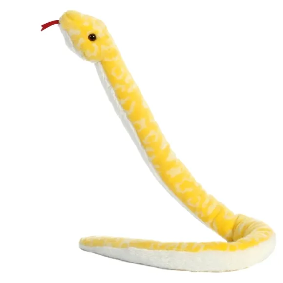 Albino Burmese Python 50 Inch Snake Stuffed Animal by Aurora