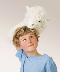 Alpaca Stage Puppet by Folkmanis Puppets