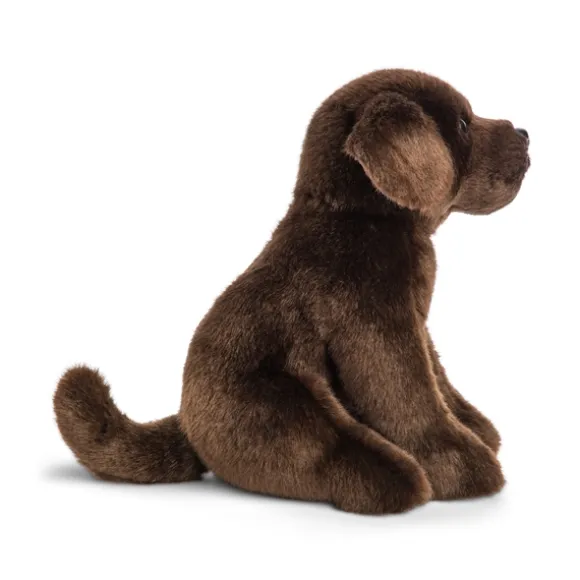 Animalcraft Lifelike 8.5 Inch Stuffed Chocolate Lab Puppy by Demdaco