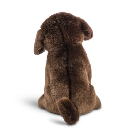 Animalcraft Lifelike 8.5 Inch Stuffed Chocolate Lab Puppy by Demdaco
