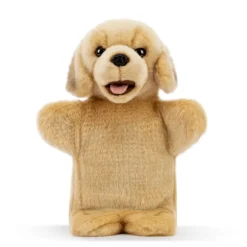Animalcraft Plush Yellow Lab Dog Hand Puppet by Demdaco