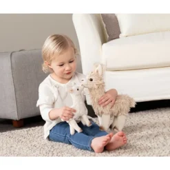 Animalcraft Small Plush Llama Stuffed Animal by Demdaco