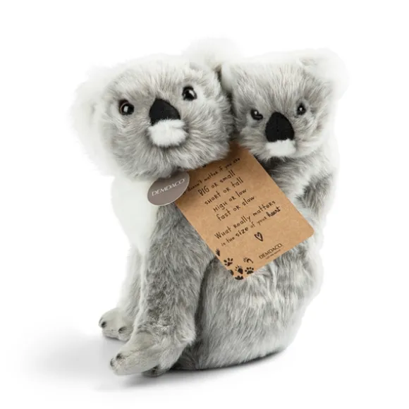 Animalcraft Stuffed Koala Bear Mom and Baby by Demdaco