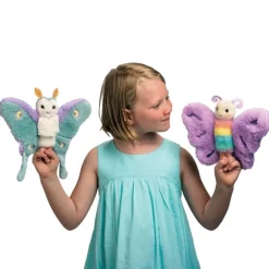Annabel the Plush Butterfly Puppet by Douglas