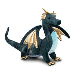 Aragon the Navy Blue Plush Dragon by Douglas