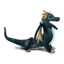Aragon the Navy Blue Plush Dragon by Douglas