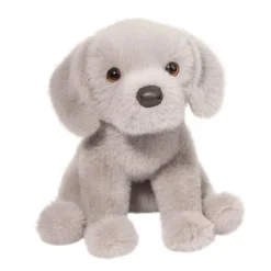 Argento the Floppy Stuffed Silver Lab Dog by Douglas