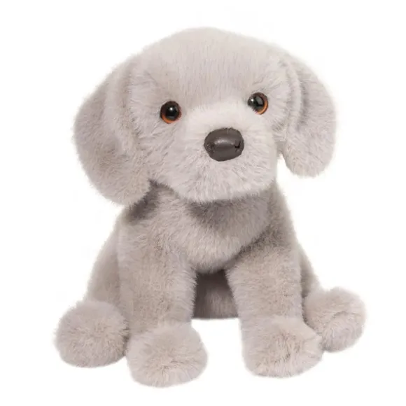 Argento the Floppy Stuffed Silver Lab Dog by Douglas