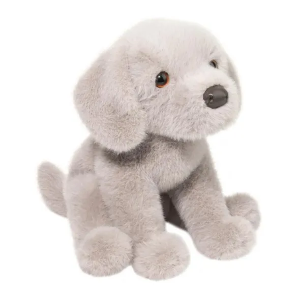Argento the Floppy Stuffed Silver Lab Dog by Douglas