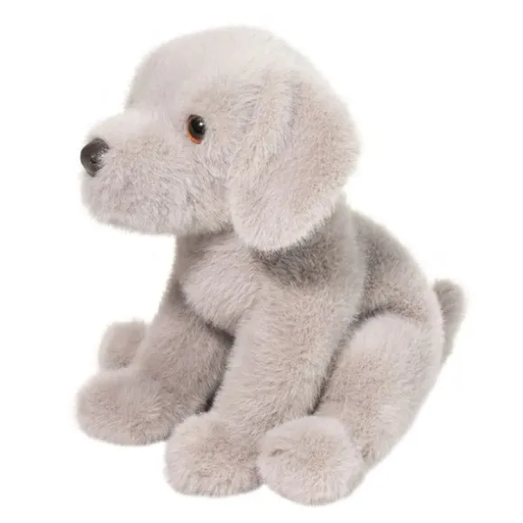 Argento the Floppy Stuffed Silver Lab Dog by Douglas
