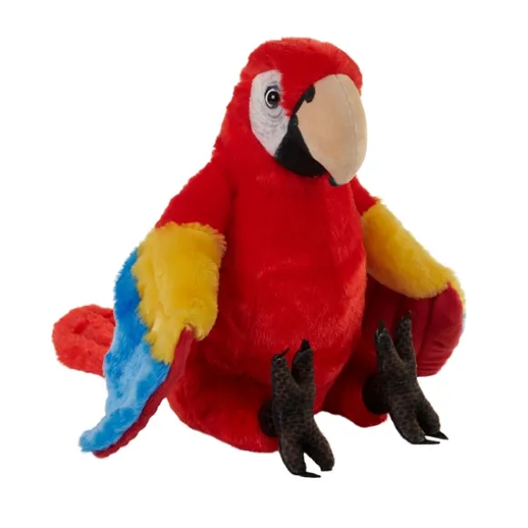 Artist Collection Eco-Friendly Stuffed Scarlet Macaw by Wild Republic