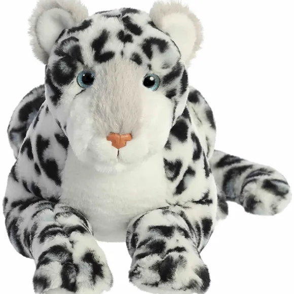 Asha the Designer Stuffed White Leopard Luxe Boutique by Aurora