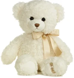 Ashford Bear Jr The 14 Inch Plush Cream Teddy Bear by Aurora