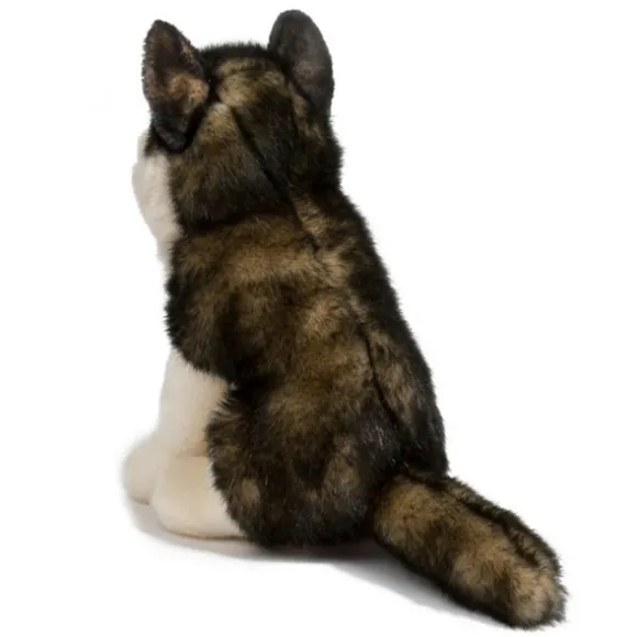 Atka the Sitting Plush Wolf by Douglas