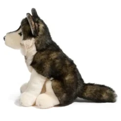 Atka the Sitting Plush Wolf by Douglas