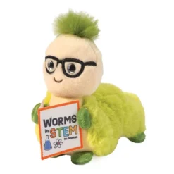 Atom the Plush Bookworm by Douglas