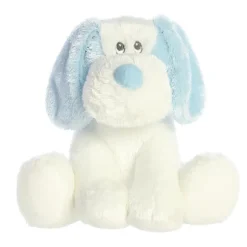 Baby Friendly Blue Scruff 9 Inch Plush Dog by Aurora Baby