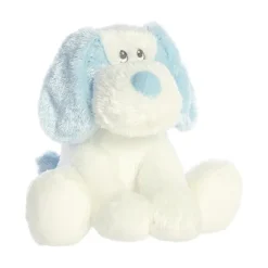 Baby Friendly Blue Scruff 9 Inch Plush Dog by Aurora Baby