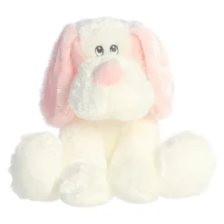 Baby Friendly Pink Dafney 9 Inch Plush Dog by Ebba