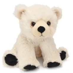 Baby Plush Polar Bear 9 Inch Stuffed Bear Cuddlekin By Wild Republic
