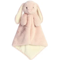 Baby Safe Dewey Rose Plush Bunny Rabbit Luvster Blanket by Ebba