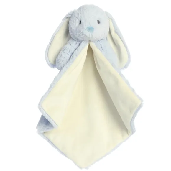 Baby Safe Dewey Sky Plush Bunny Rabbit Luvster Blanket by Ebba