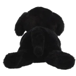 Bagel the Stuffed Black Lab Flopsie by Aurora
