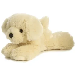 Bailie the Stuffed Tan Dog Mini Flopsie by Aurora