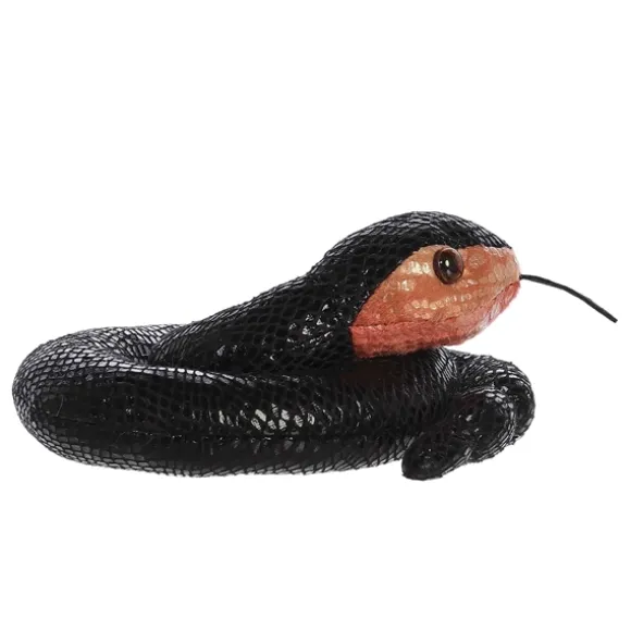 Bella the Stuffed Black Snake Mini Flopsie by Aurora