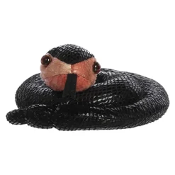 Bella the Stuffed Black Snake Mini Flopsie by Aurora