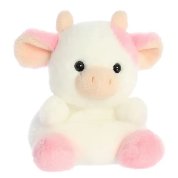 Belle the Plush Strawberry Cow Palm Pals by Aurora