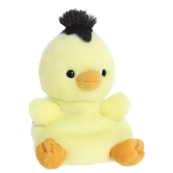 Benson the Plush Striped Chick Palm Pals by Aurora