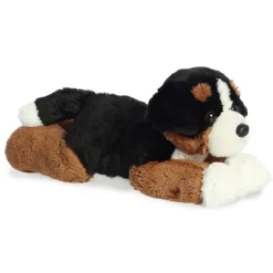 Bernie the Stuffed Bernese Mountain Dog Flopsie by Aurora