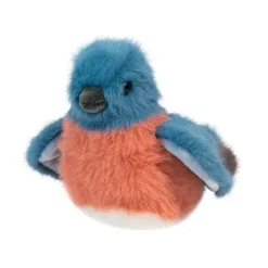 Bertie the Stuffed Blue Bird by Douglas