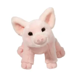 Bettina the Sitting Plush Pig by Douglas