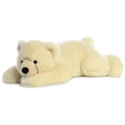 Big Slushy the Jumbo Stuffed Polar Bear Super Flopsie by Aurora