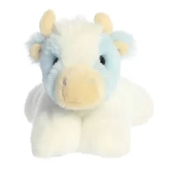 Billie the Plush Blueberry Cow Mini Flopsie by Aurora
