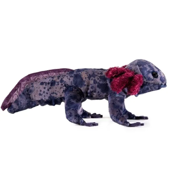 Black Axolotl Finger Puppet by Folkmanis Puppets
