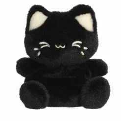 Black Sesame Plush Meowchi Cat Palm Pals by Aurora