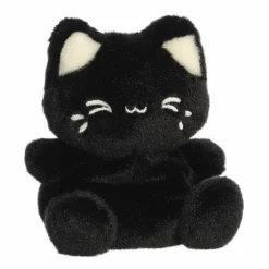 Black Sesame Plush Meowchi Cat Palm Pals by Aurora