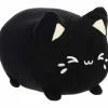 Black Sesame the Black Stuffed Cat Meowchi Plush by Aurora