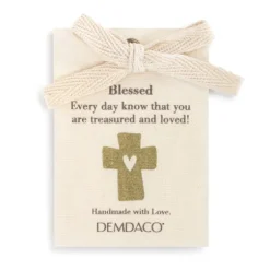 Blessing Mini Giving Bear 8.5 Inch Plush Teddy Bear by Demdaco