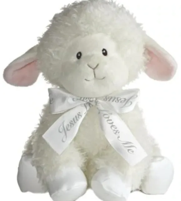 Blessings the Baby Safe Musical Lamb with Sound by Ebba