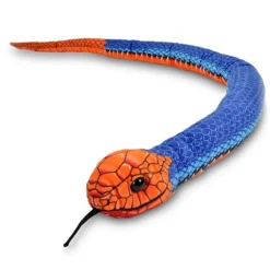 Blue Coral 54 Inch Plush Snake by Wild Republic