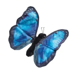 Blue Morpho Butterfly Finger Puppet by Folkmanis Puppets
