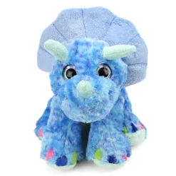 Blue Stuffed Triceratops Sweet and Sassy Plush Animal by Wild Republic