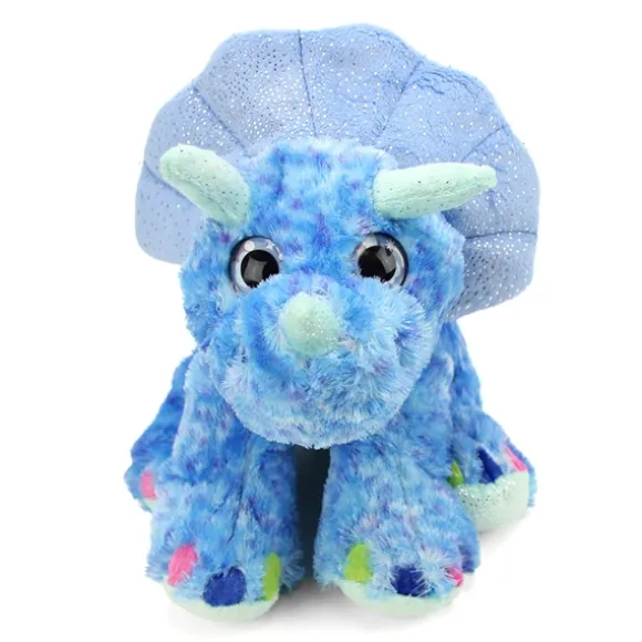 Blue Stuffed Triceratops Sweet and Sassy Plush Animal by Wild Republic